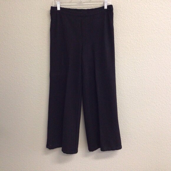 H by Halston Women’s Pants Black Size 10P Petite Pull-On Knit Elastic Waist - Picture 8 of 8